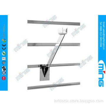 Custom Light Duty Slatwall Display Shelves Hooks for Superm